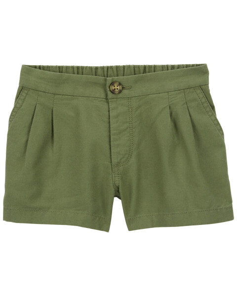 Baby LENZING™ ECOVERO™ Twill Shorts 9M