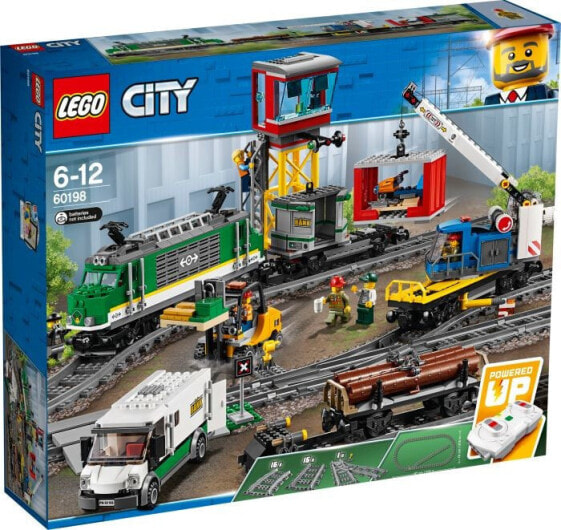Конструктор LEGO City 60198 Грузовой поезд.
