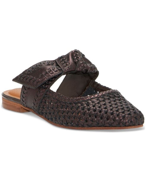 Women's Grenaldie Woven Bow Flat Mules