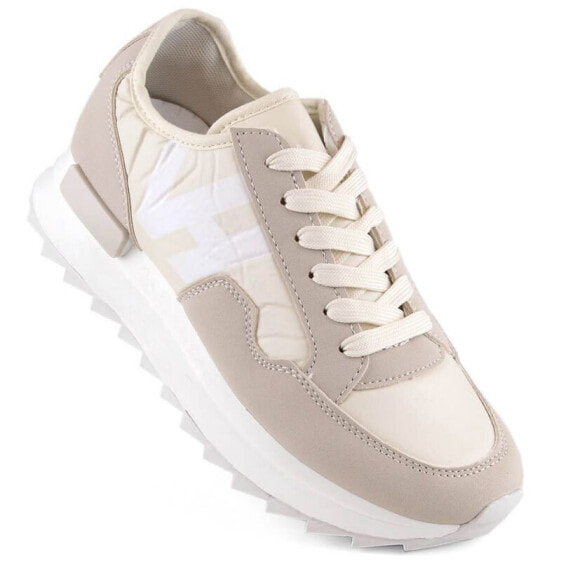 Potocki W WOL214 beige platform sports shoes