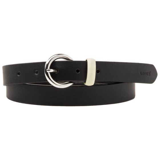 LEVIS ACCESSORIES D7095-0001 Larkspur - Wordmark Logo Belt