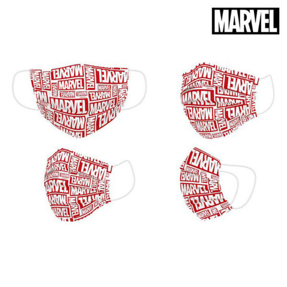 Многоразовая гигиеническая маска Marvel Детский Красный