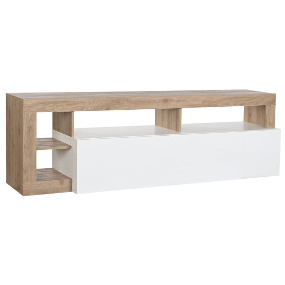 ТВ шкаф DKD Home Decor Белый Коричневый Металл Деревянный MDF 184 x 42 x 58 cm