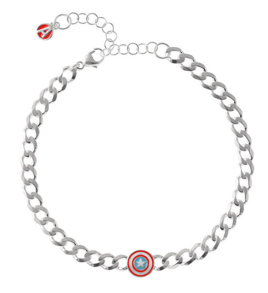 Silver bracelet Captain America Marvel BS00080RL-7.CS