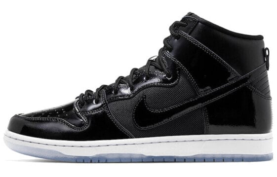 Nike Dunk SB High "Space Jam" 轻便 高帮 板鞋 男女同款 黑蓝白