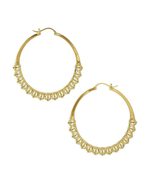 Calla Hoops Gold Large