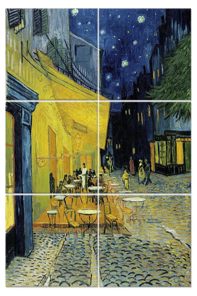 Картина LegendArte Cafeterrasse am Abend винсента Ван Гога