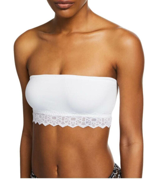 Bella by Cosabella 275682 Women's Avi Cotton Tween Bandeau Bra, Star/White, LG