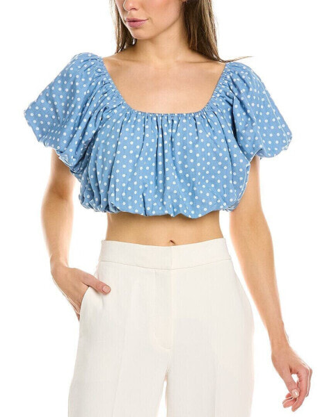 Kerrick Cropped Bubble Top Women's