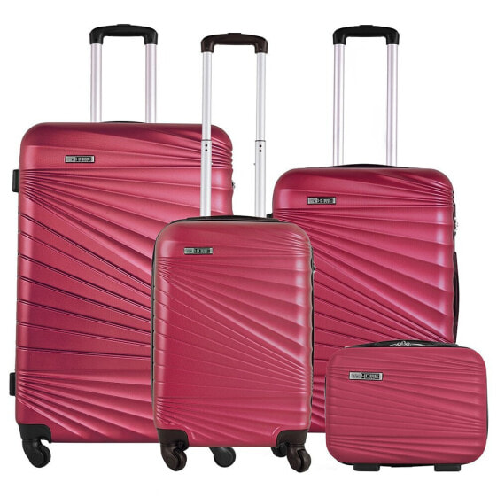 Набор чемоданов из пластмассы WELLHOME WH4171 4 единицы