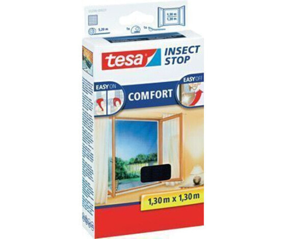 TESA Insect Stop Comfort москитная сетка Окно Серебристый 55396-00021