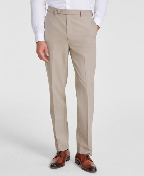 Men's Slim-Fit Solid Dress Pants