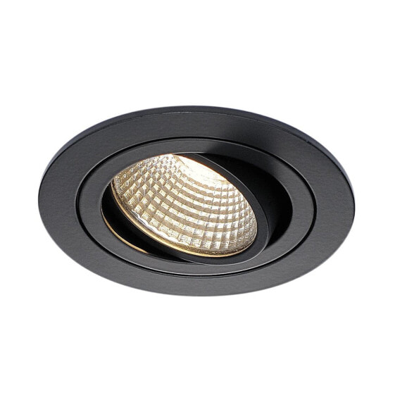 SLV 113900 Downlight schwarz - Recessed lighting spot - 1 bulb(s) - LED - 8 W - 3000 K - Black