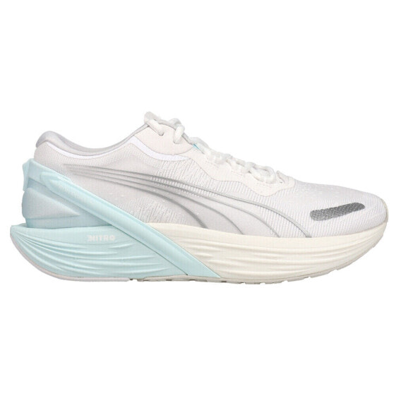 Puma Run Xx Nitro Running Womens White Sneakers Athletic Shoes 376171-04