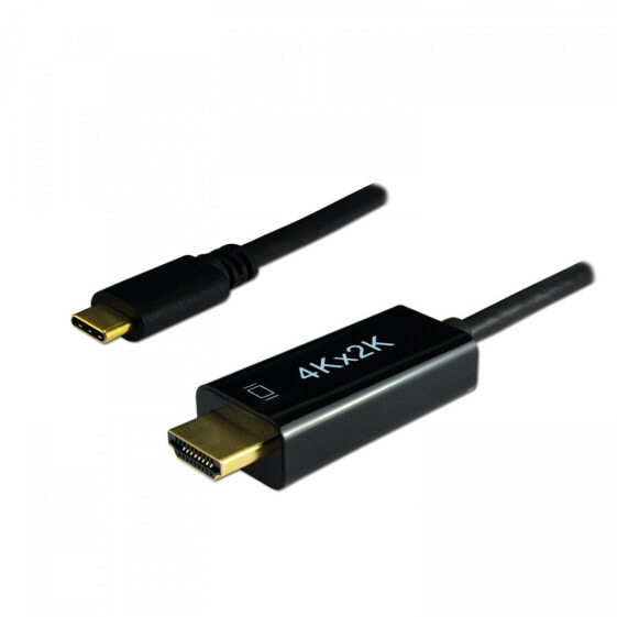 MCL Cable USB type C male HDMI 1.4 mal - Cable - Digital