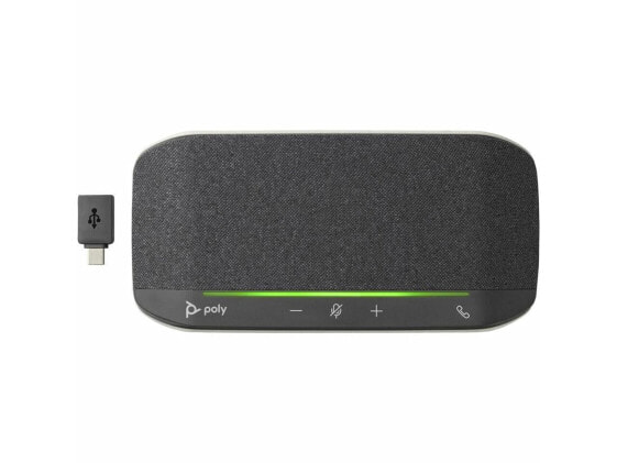 Poly Sync 10 Speakerphone +USB-A to USB-C Cable, Black