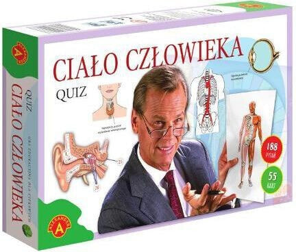 Игра компаний Alexander ALEXANDER Gra Quiz Ciało Człowieka - 0582