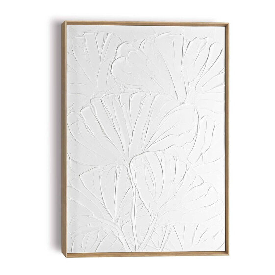 Wandbild Relief Flowers