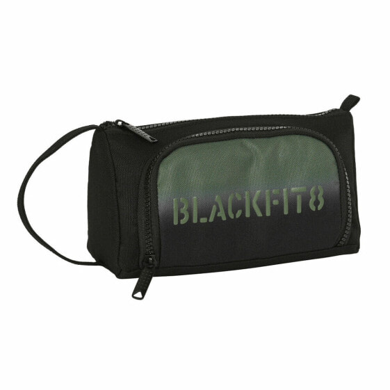 Школьный пенал Blackfit8 Gradient Чёрный Милитари 20 x 11 x 8.5 см