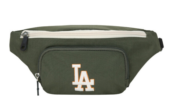Сумка MLB Логотип клуба Лос-Анджелеса Dodgers ретро унисекс рюкзак выпуск 男女 军绿色 32BGC2011-07K