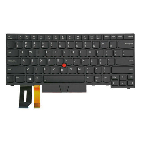 Lenovo ThinkPad T480s - Keyboard - Black