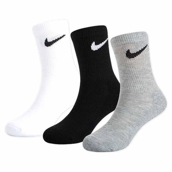 NIKE KIDS Basic Pack Crew 3Pk socks