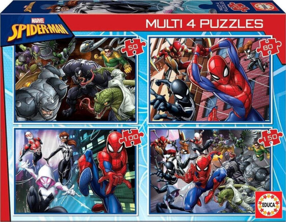 Educa Puzzle 50+80+00+150 Spider-Man G3