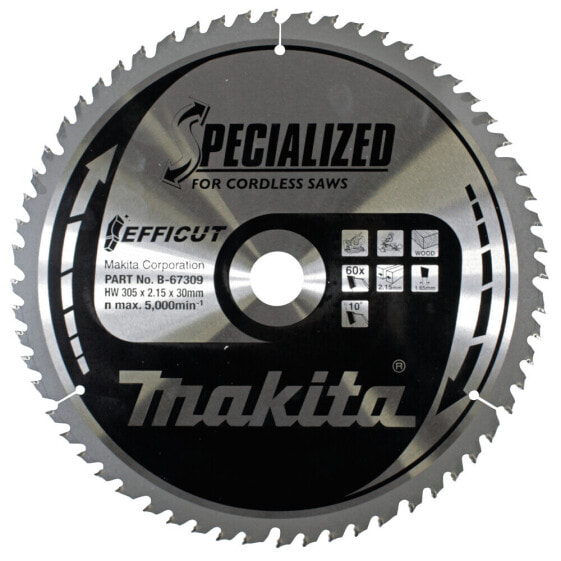 Makita B-67309 - 30.5 cm - 3 cm - 2.15 mm - 5000 RPM - 1 pc(s)
