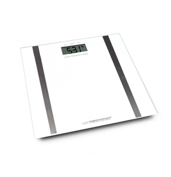 Напольные весы Esperanza Samba - 180 кг - 100 г - кг, фунты, стоун - Прямоугольные - Белые