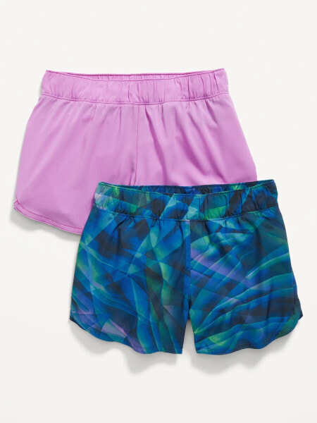 Dolphin-Hem Run Shorts for Girls