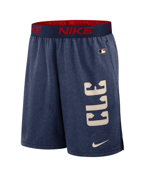 Men's Cleveland Guardians 2024 City Connect Authentic Collection Practice Performance Shorts