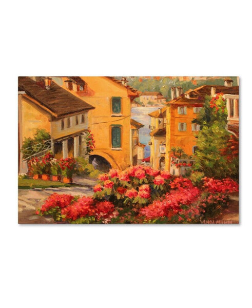 Wanda Mumm 'Lake Orta Italy' Canvas Art - 32" x 22" x 2"