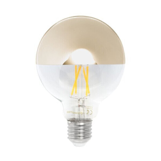 Optonica LED OPT 1889 - LED-Lampe E27 4 W halb gold 2700 K Filament