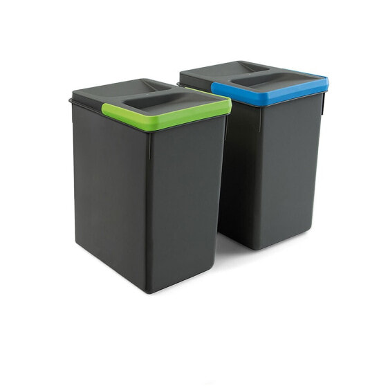 EMUCA Recycle 2x7L Trash Can 2 Units