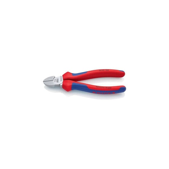 Knipex Seitenschneider Länge 160 mm Kopf verchromt Mehrkomponenten-Hüllen