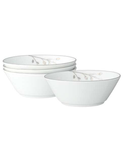 Birchwood Set of 4 Fruit Bowls, Service For 4