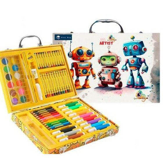 Набор красок мультцветный Roymart Robots 68 предметов