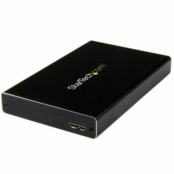 Корпус жесткого диска Внешний блок Startech UNI251BMU33 Чёрный USB SATA Micro USB B USB 3.2