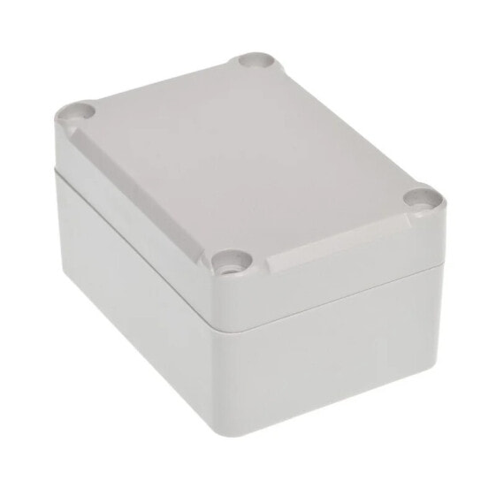 Plastic case Kradex Z96JS ABS with gasket and sleeves IP67 - 70x50x37mm light-colored