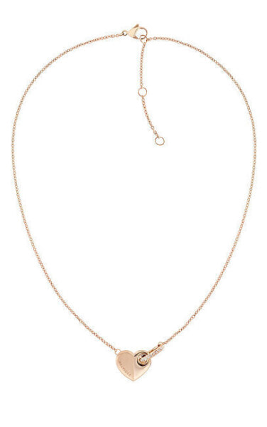 Decent bronze heart necklace 2780879