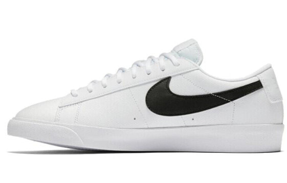 Nike Blazer Low Lthr 低帮 板鞋 男款 黑白 / Кроссовки Nike Blazer Low Lthr AO2788-101