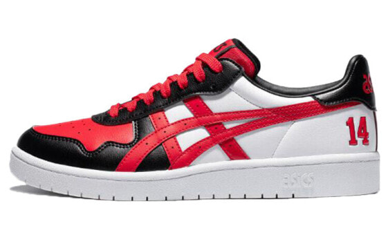 Asics JAPAN S Bukatsu 休闲 低帮 板鞋 男女同款 白黑红 / Кроссовки Asics JAPAN S Bukatsu 1203A060-600