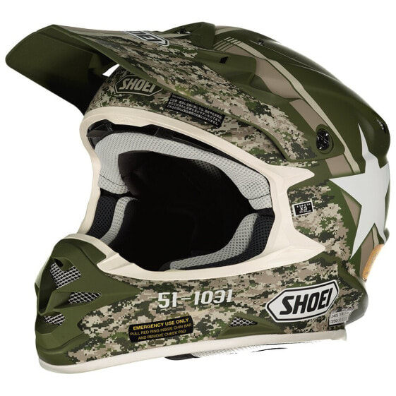 SHOEI VFX-W Super Hue TC4 off-road helmet