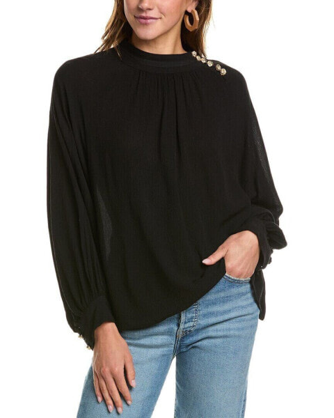 Ba&Sh Balloon Sleeve Blouse Women's