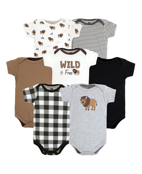 Baby Boys Cotton Bodysuits