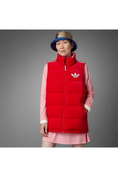 Жилет Adidas Ib2030-k Velvet Vest Красный