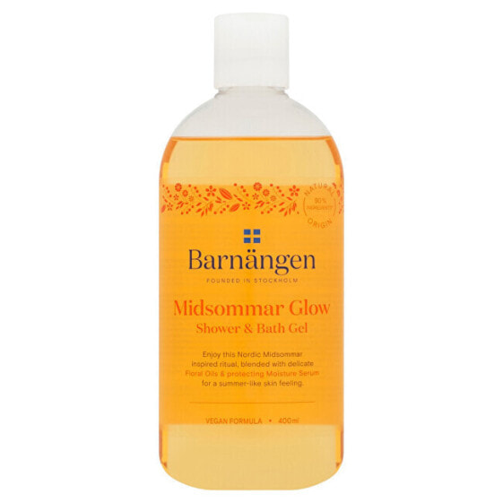 Barnängen Midsommar Glow Гель для душа и ванны с цветочным ароматом 400 мл
