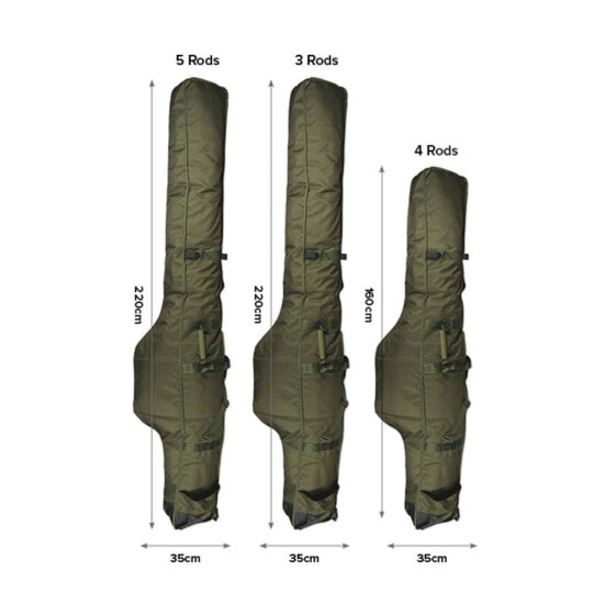 CARP SPIRIT Magnum Multi 4 Rods Rod Holdall
