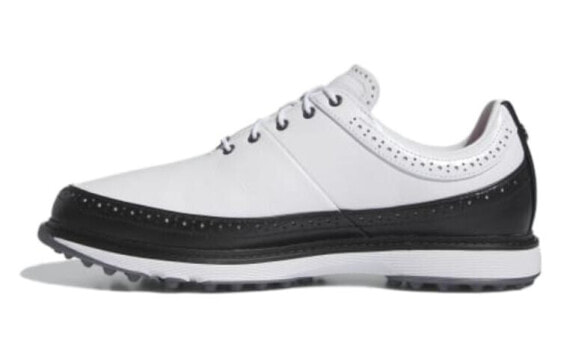 adidas originals MC80 运动 舒适 气质 百搭 专业 稳定 防滑耐磨 低帮 高尔夫球鞋 男女同款 白色