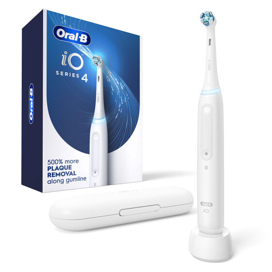 Oral-B iO Series 4 - Adult - Vibrating toothbrush - Daily care - Sensitive - Super sensitive - Whitening - Lavender - 2 min - Round